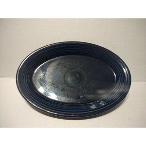 Homer Laughlin Fiesta Cobalt Blue Oval Serving Platter 220822